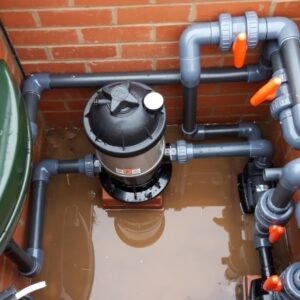 UV clarifier installation